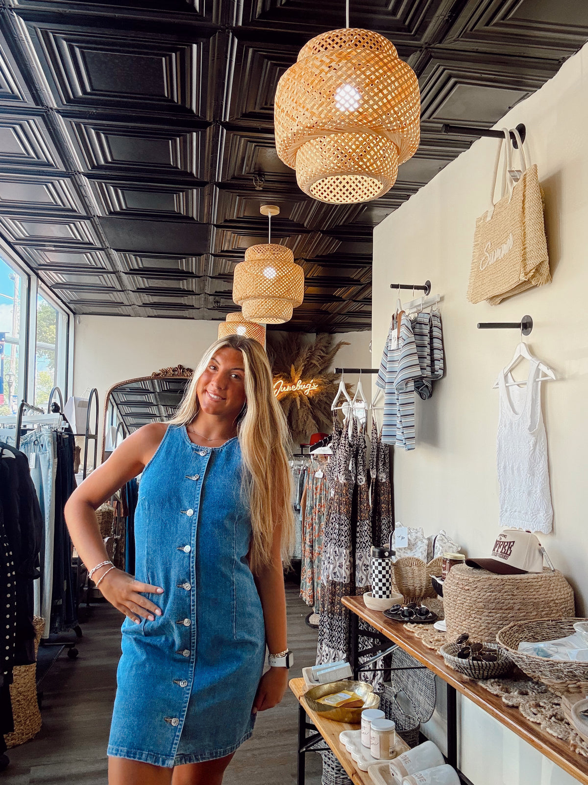 Dara Denim Dress