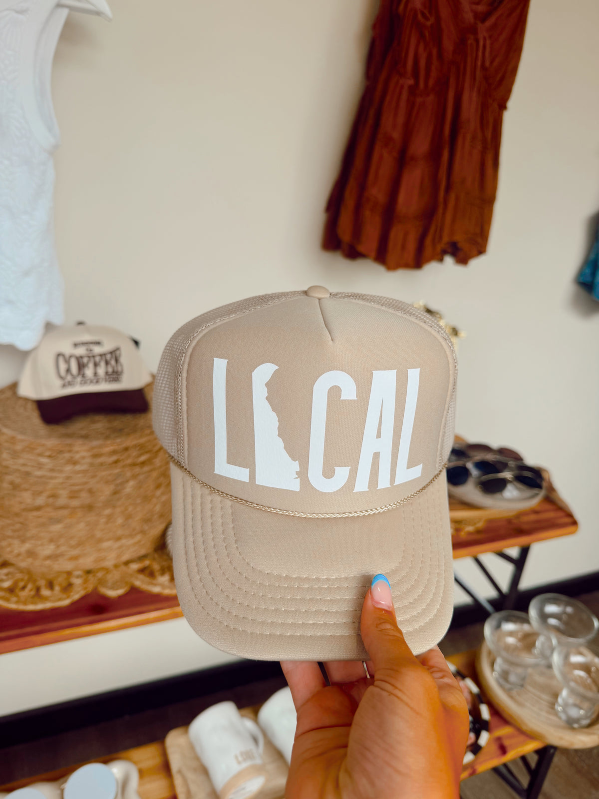 Tan Local Delaware Hat
