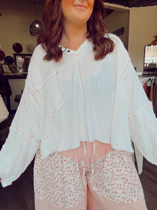 Victoria Vneck Long Sleeve