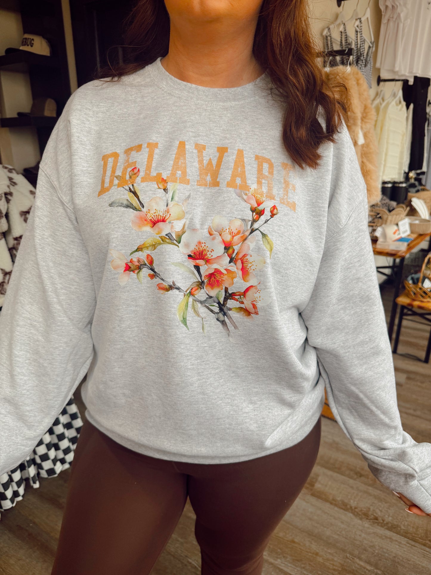 Delaware State Flower Sweatshirt
