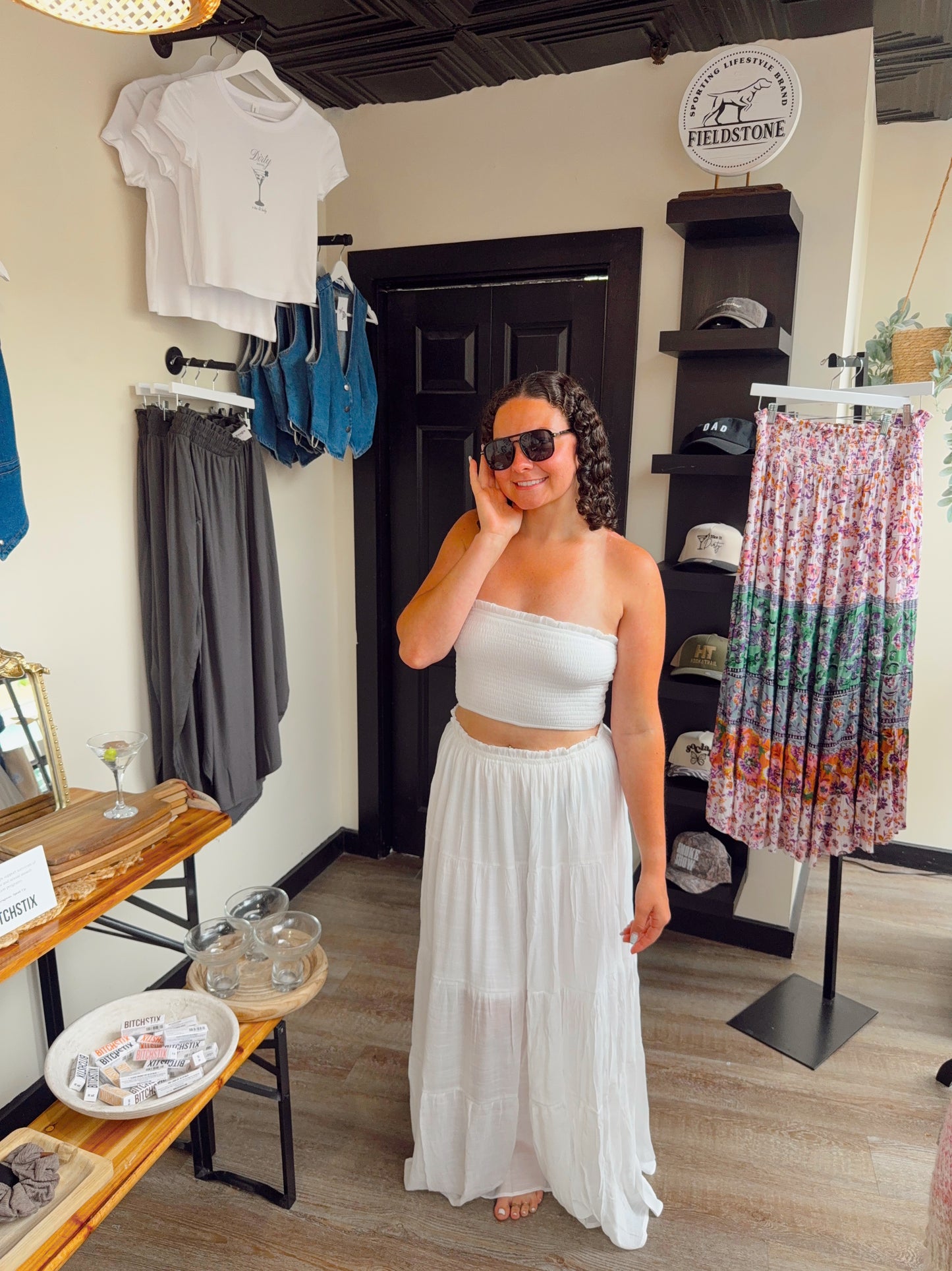 Smocked Tube Top