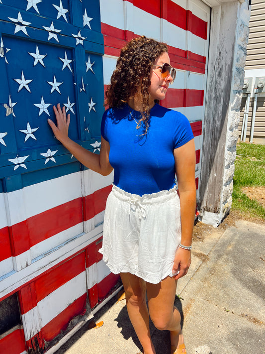 Cobalt Blue Bodysuit