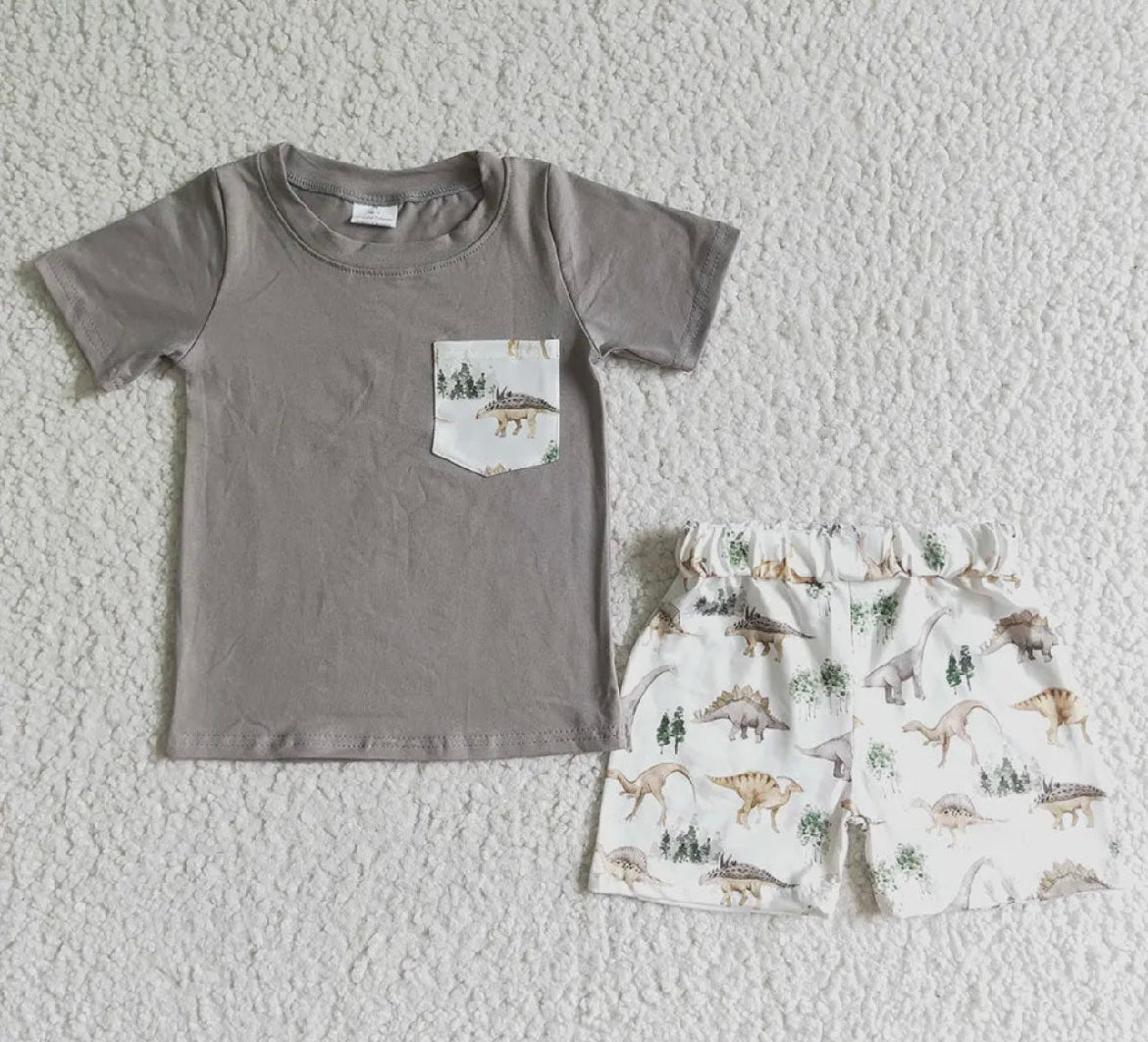 Dino Short Set