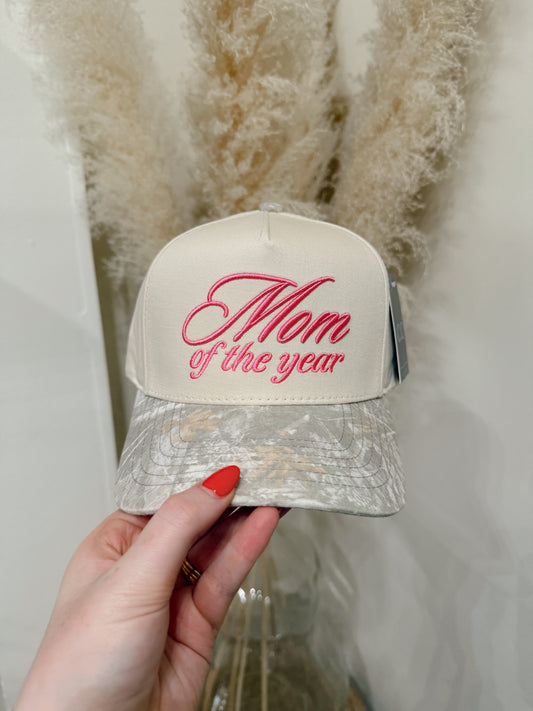 Mom Of The Year Hat