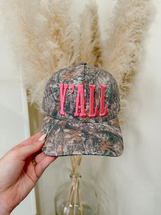 Y'all Camo Hat