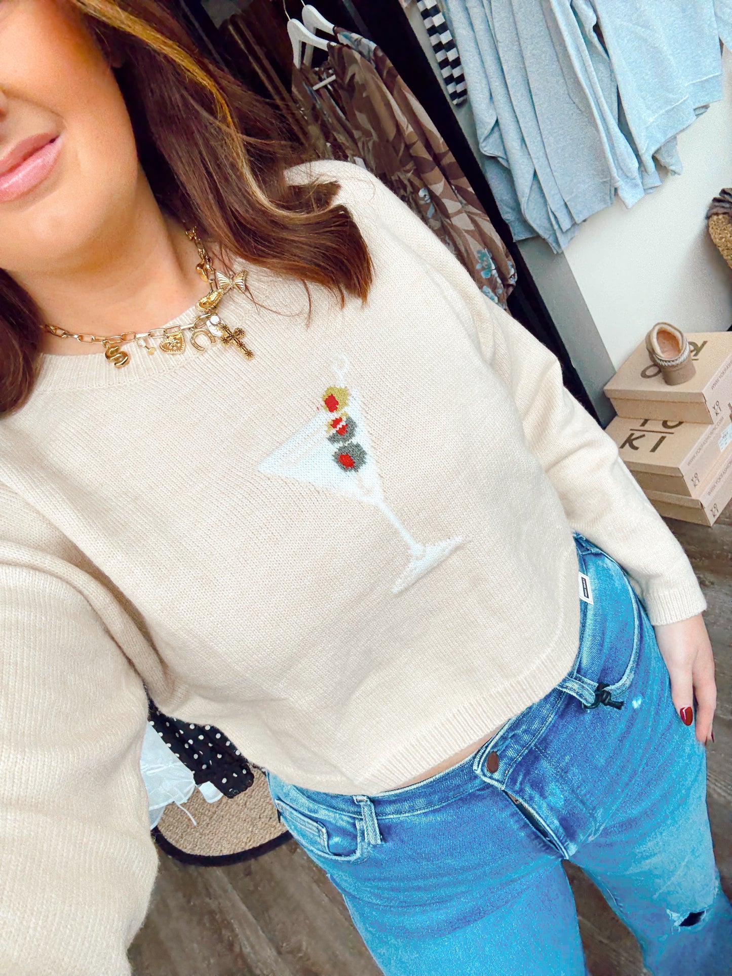 Martini Me Sweater