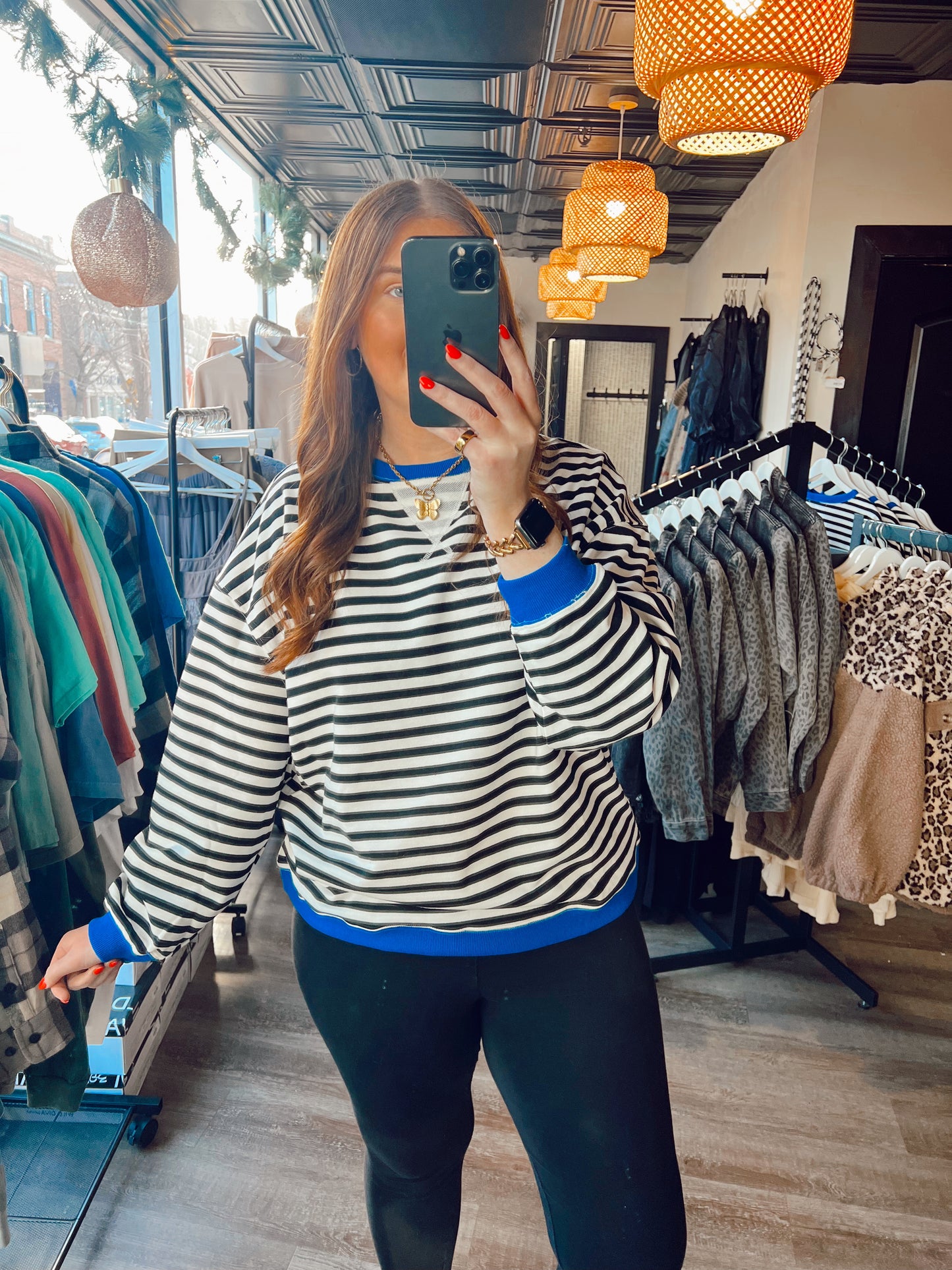 Sally Striped Top