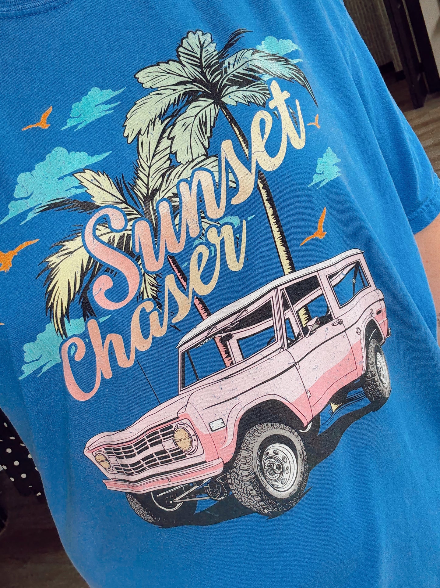 Blue Bronco Sunset Chaser Tee