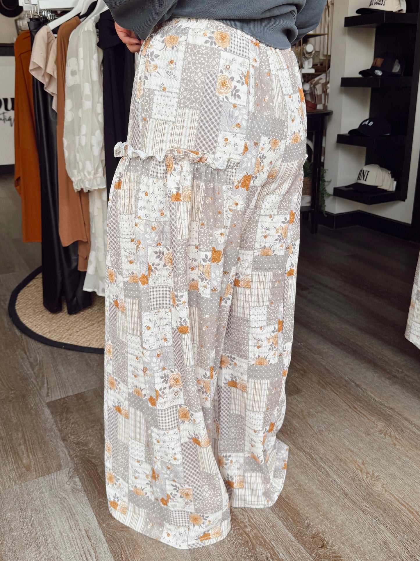 Patchwork Fall Pants