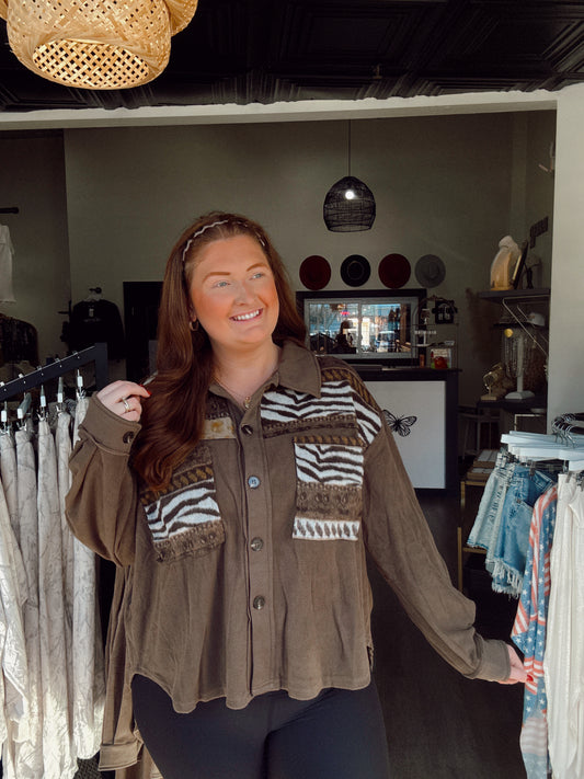 Wild Side Shacket