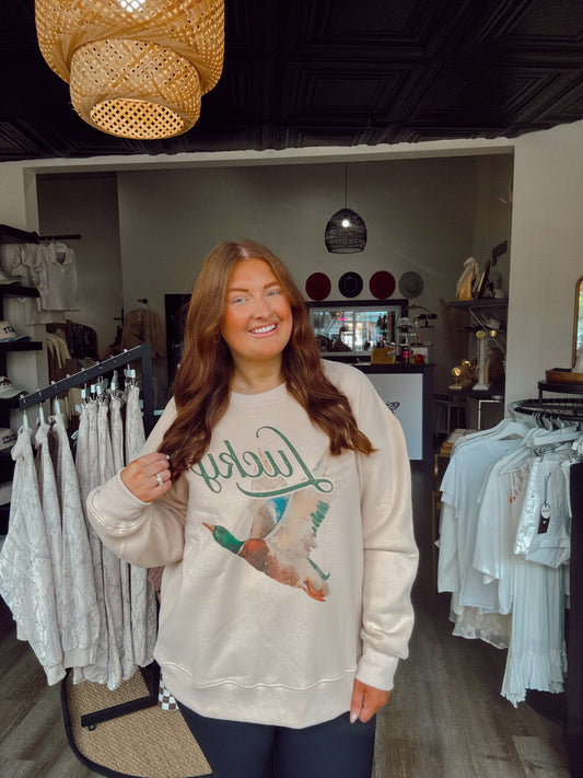 Lucky Duck Mallard Sweatshirt