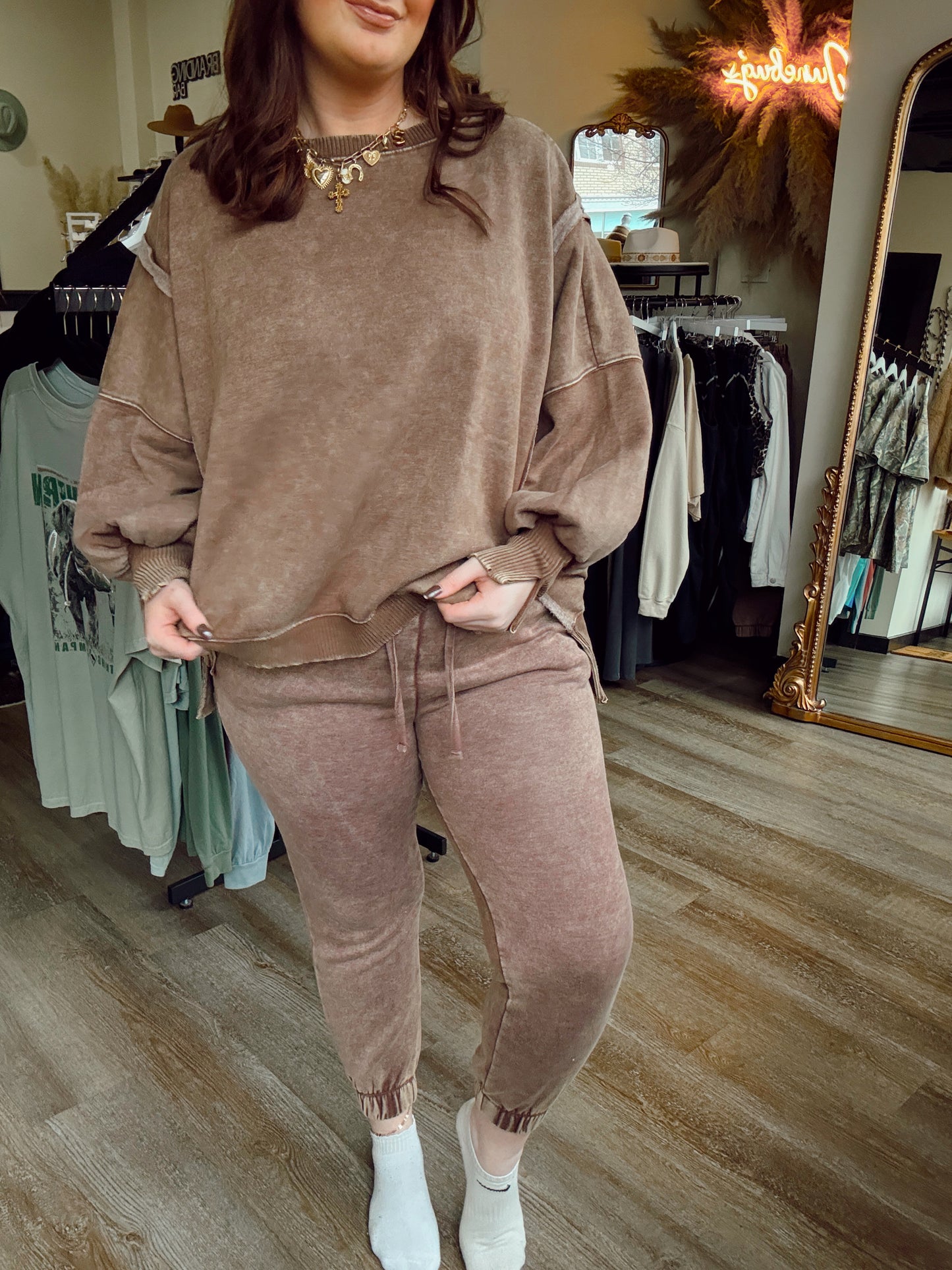 Brittany Brown Sweatpants