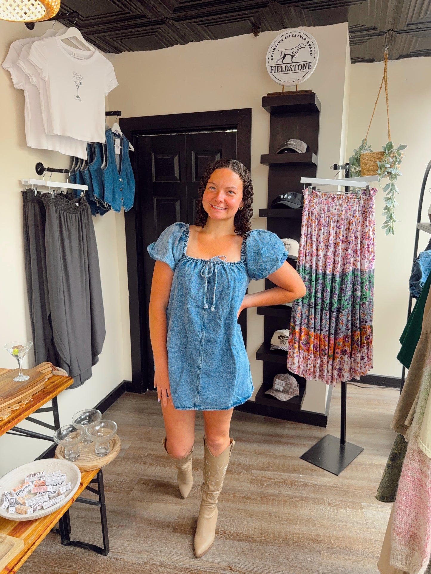 Demi Denim Dress