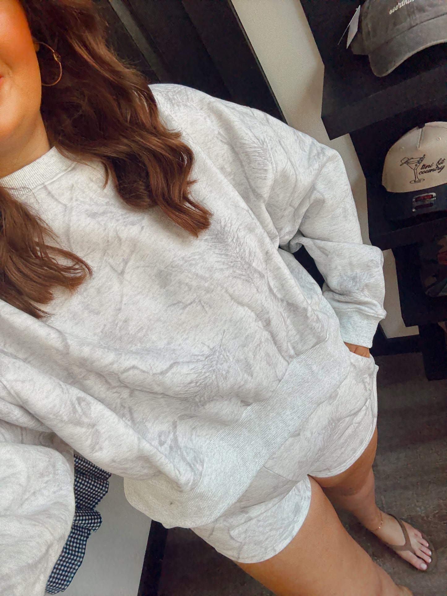 Chloe Camo Crewneck