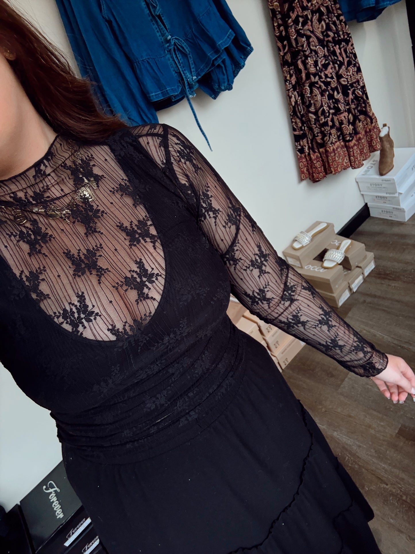 Luna Lace Top
