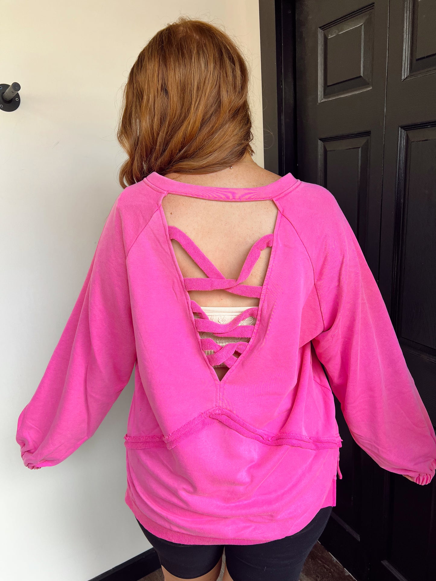 Peony Pink Sweatshirt