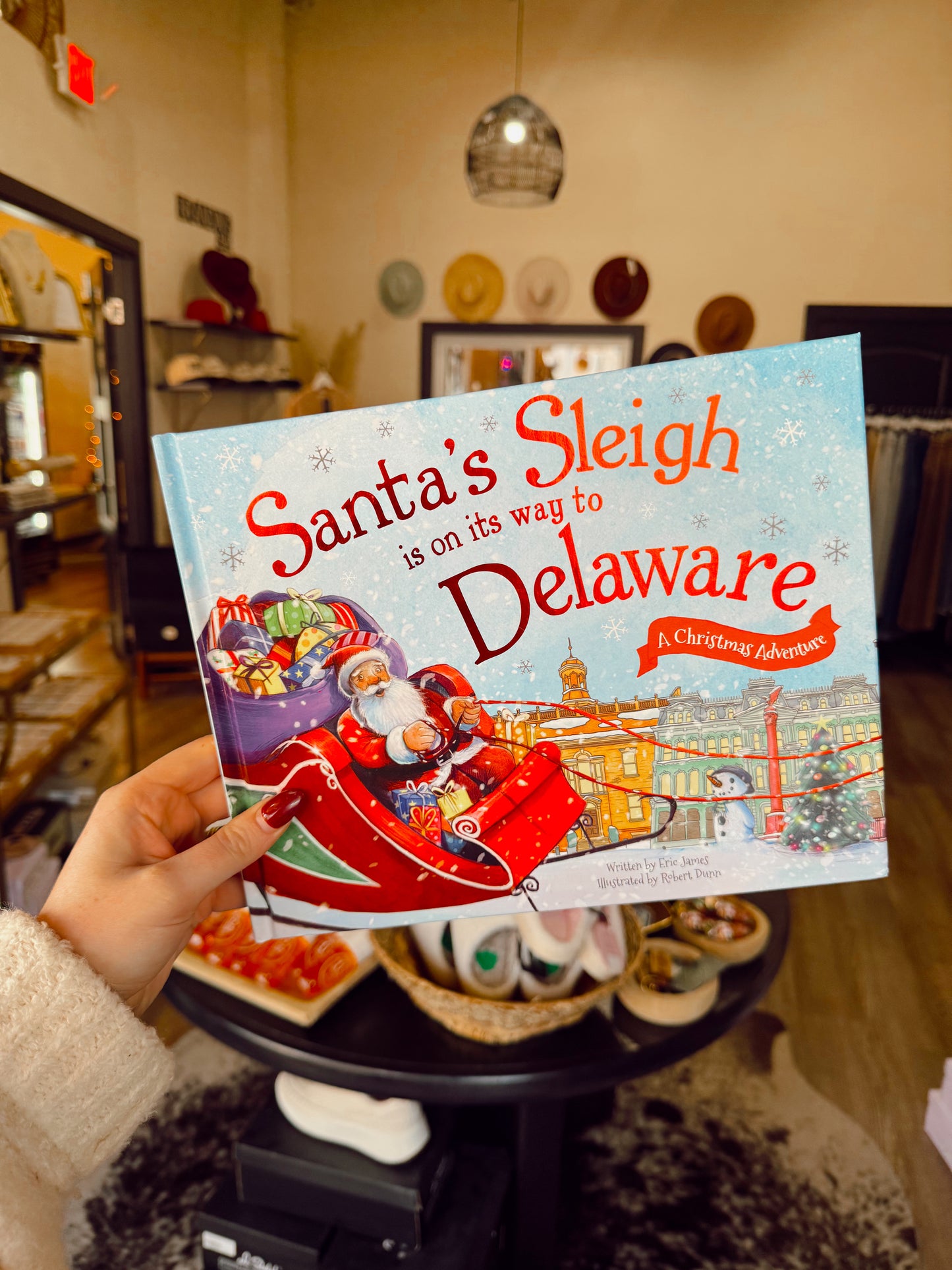 Santas Sleigh is on its way to Delaware