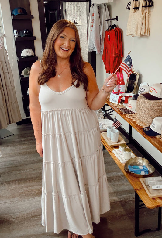 Sand Beige Dress