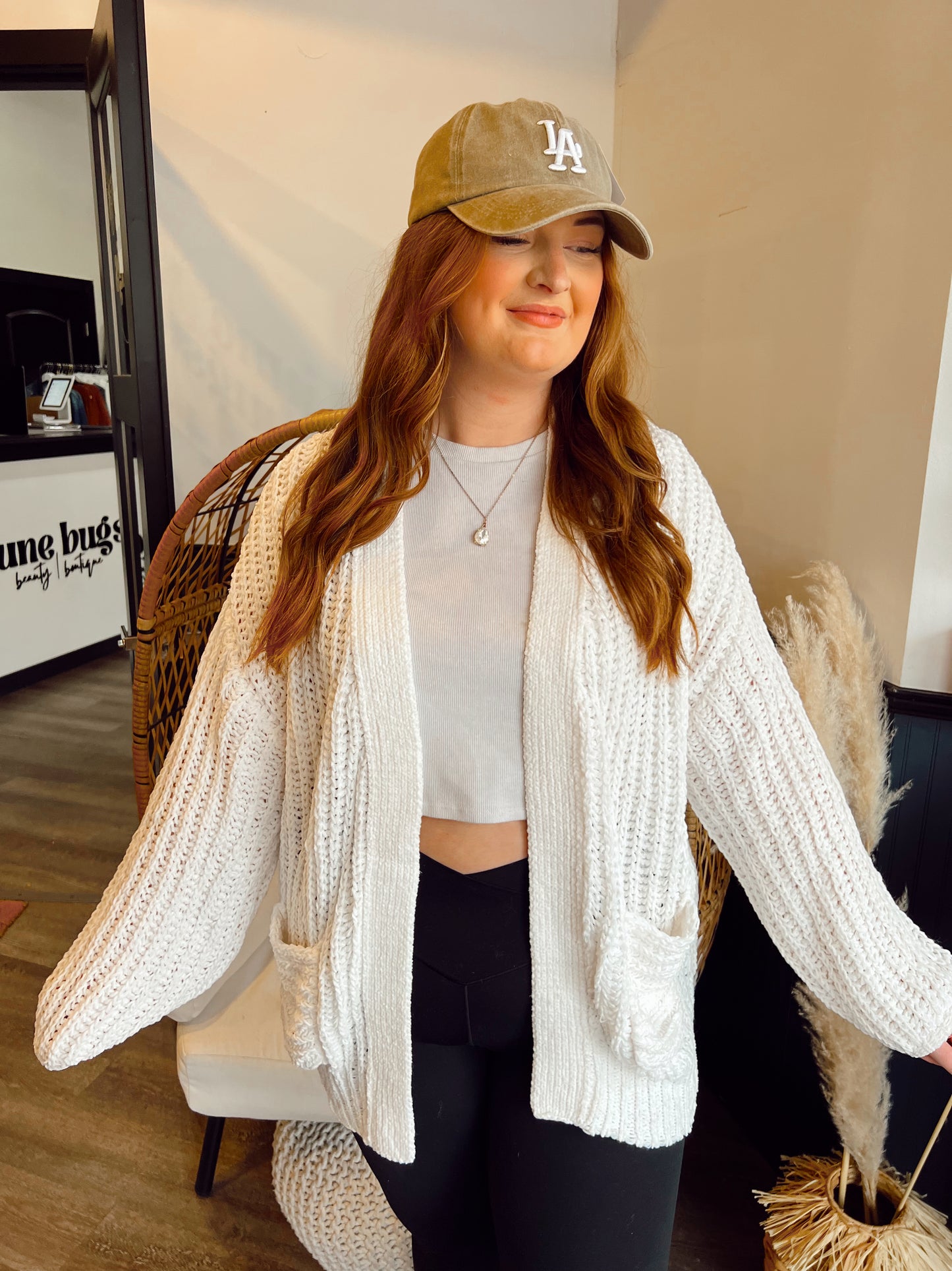 Cora Cream Cardigan