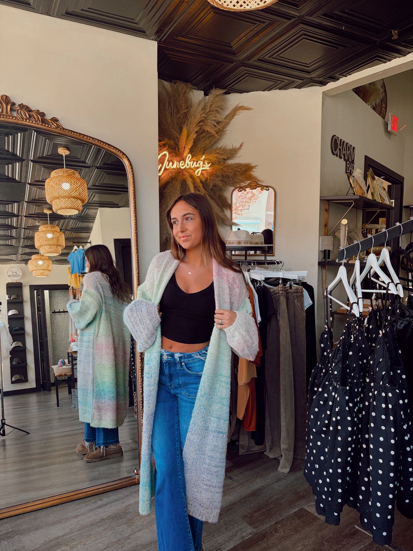 Pastel Rainbow Cardigan