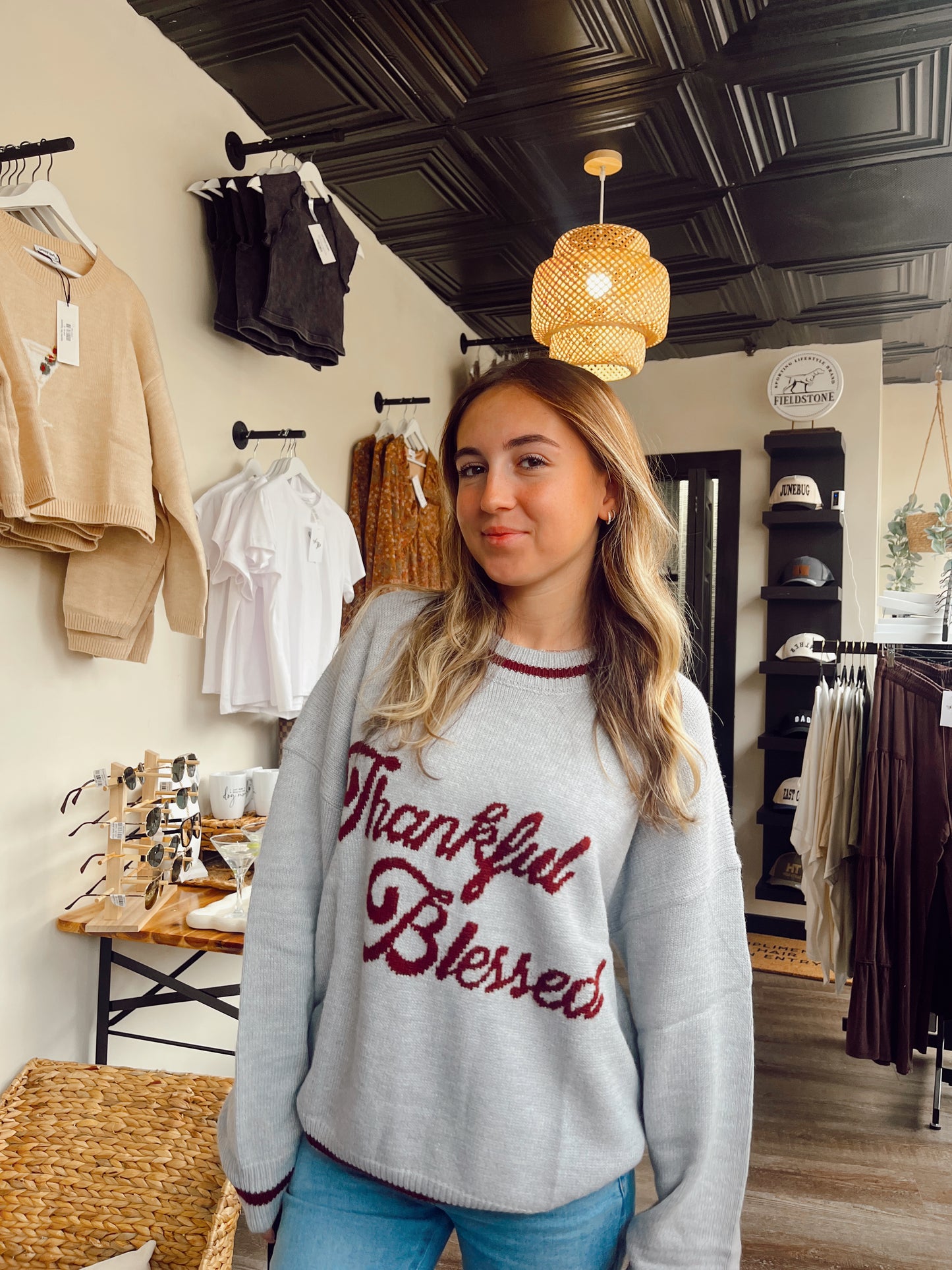 Thankful & Blessed Sweater