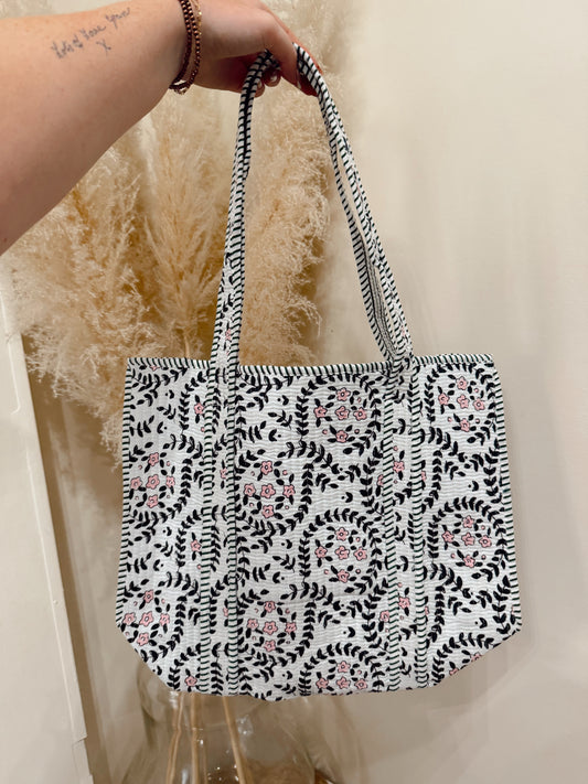 Autumn Quilted Tote Bag