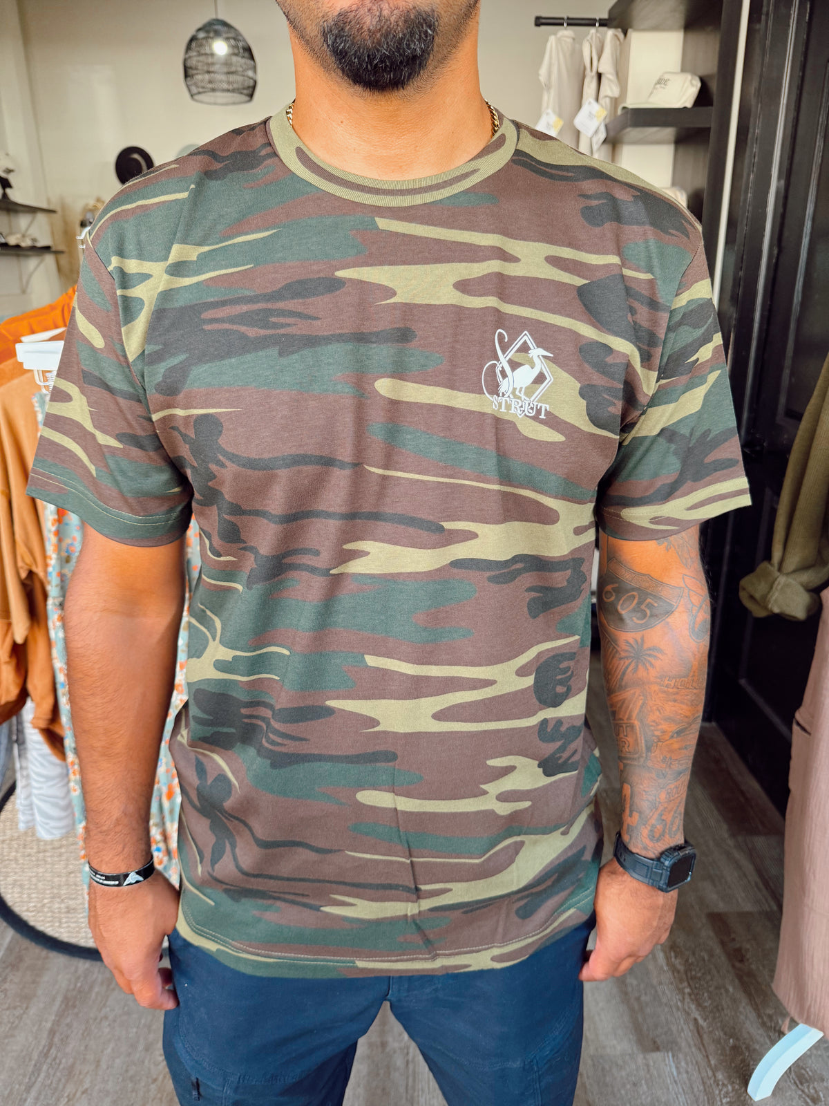Camo Hunting Tee