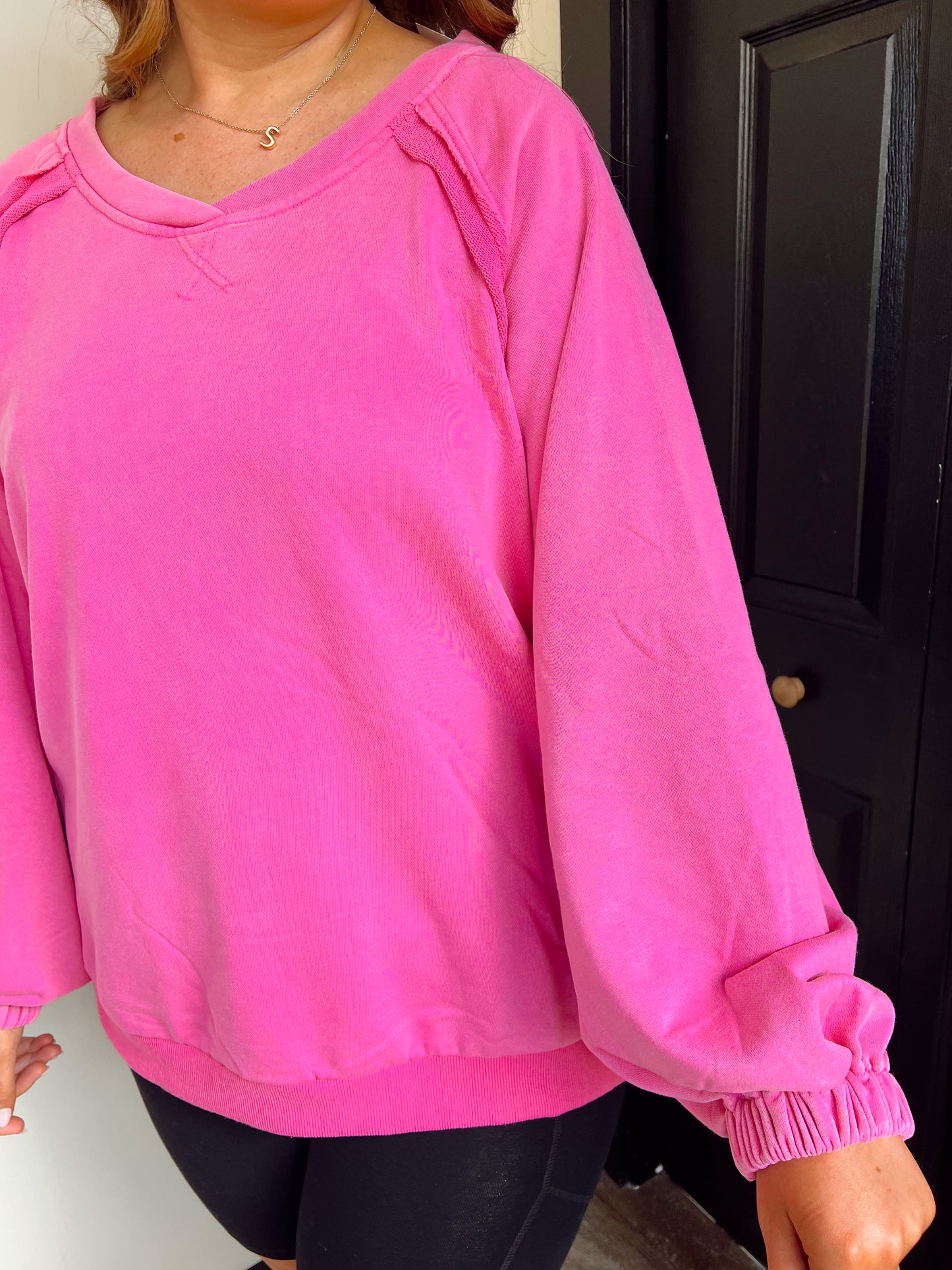 Peony Pink Sweatshirt