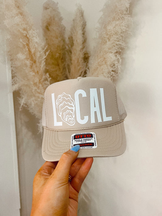 Local Oyster Shell Trucker Hat