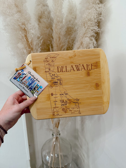 Slice of Delaware Cutting Board