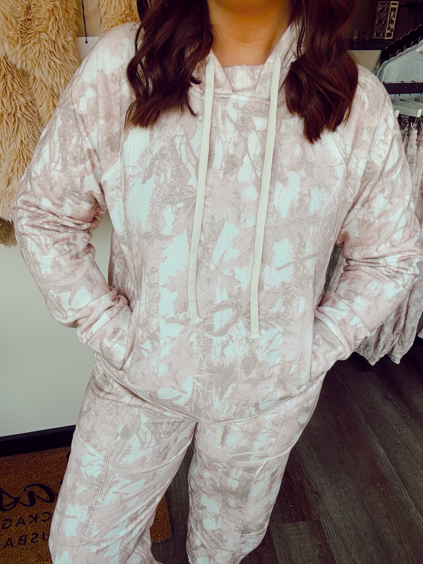 Pink Camo Sweatshirt