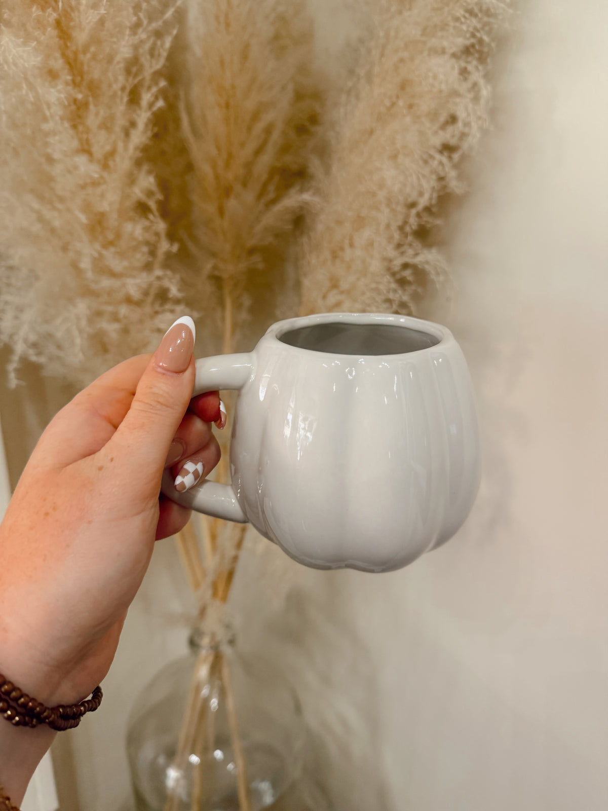 Cream Pumpkin Coffee Mug