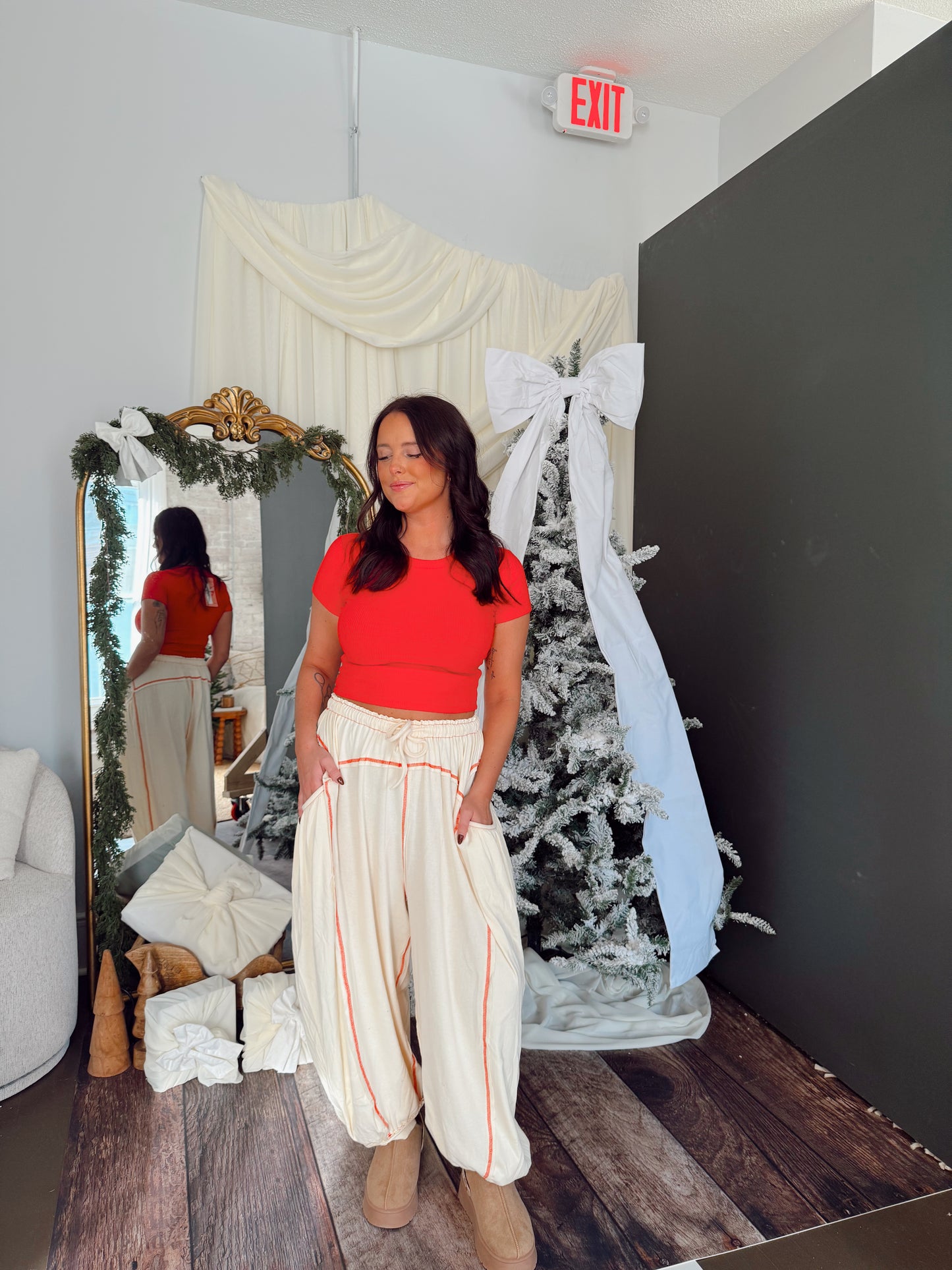 Santa Baby Short Sleeve Top