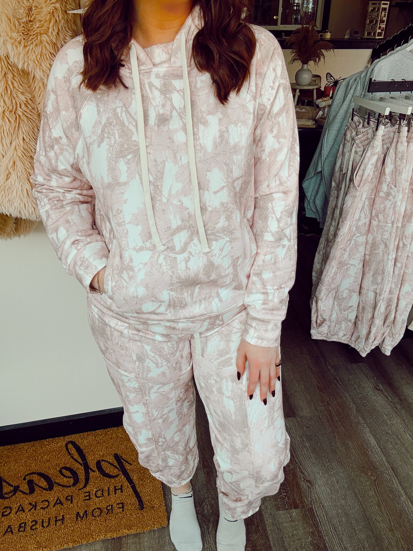 Pink Camo Sweatshirt