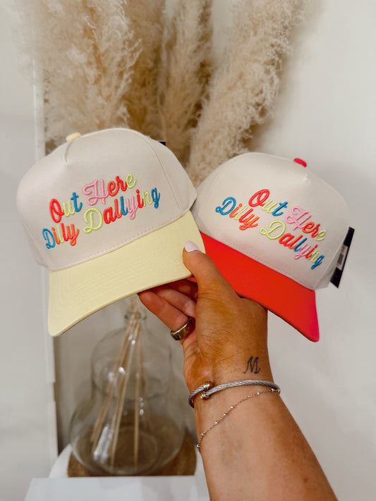 Yellow Dilly Dally Hat