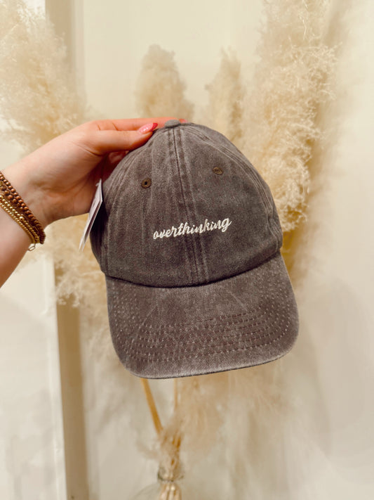 Overthinking Baseball Cap