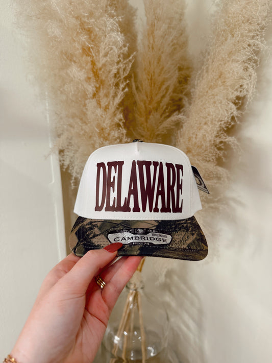 Delaware Camo Hat
