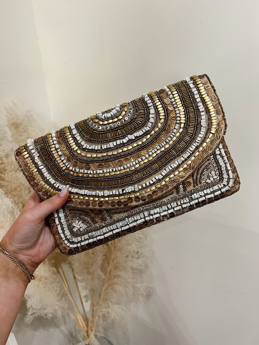 Boho Beaded Bag