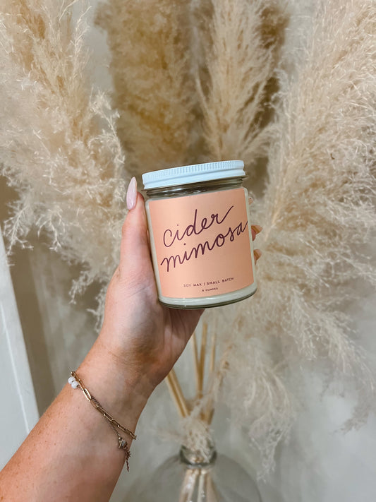 Cider Mimosa Candle