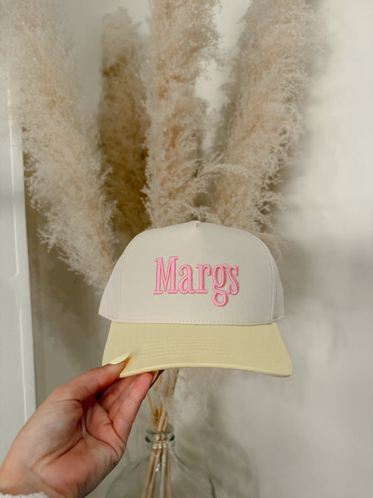 Butter Yellow MARGS Trucker Hat