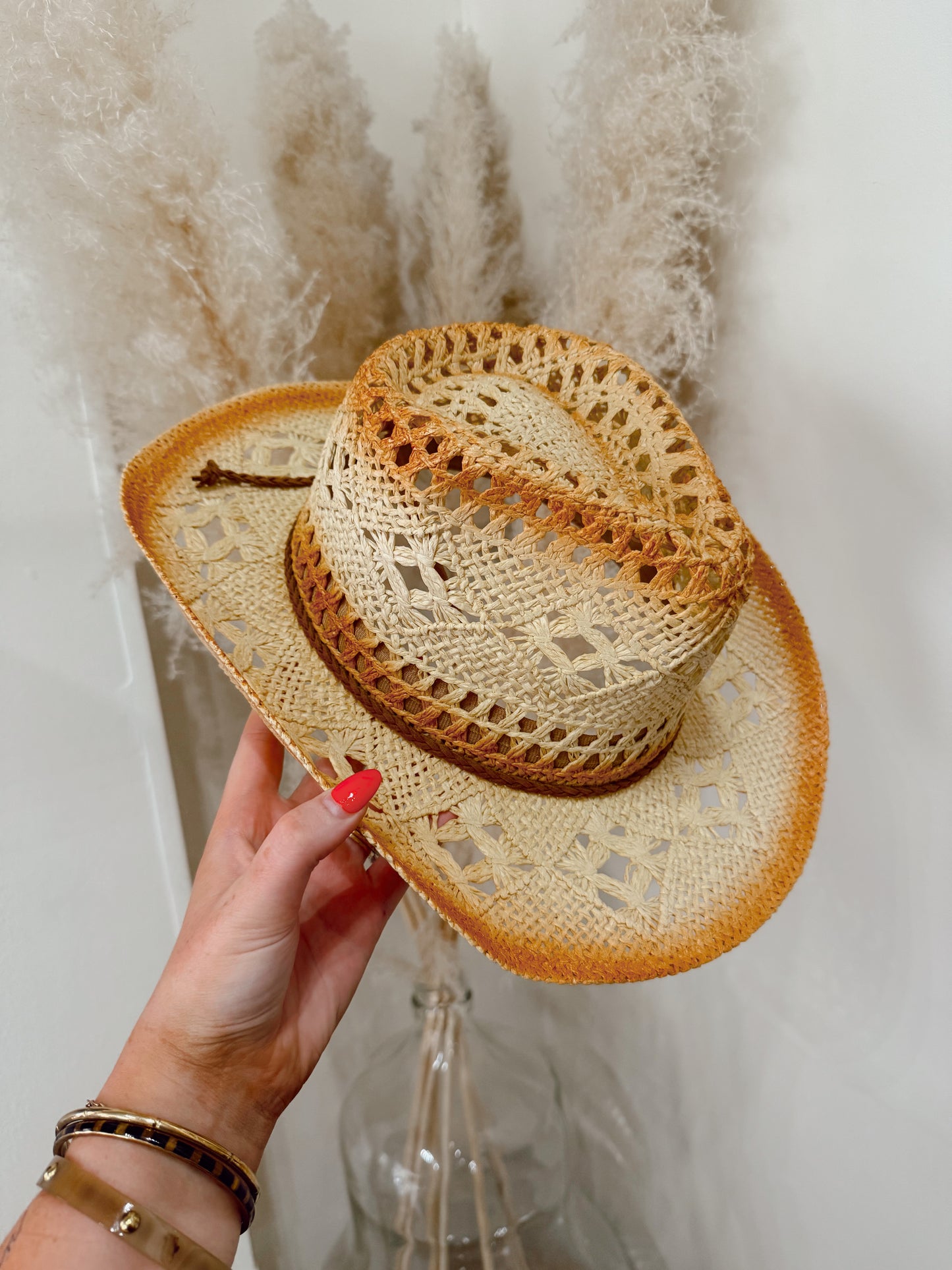 Open Weave Cowboy Hat