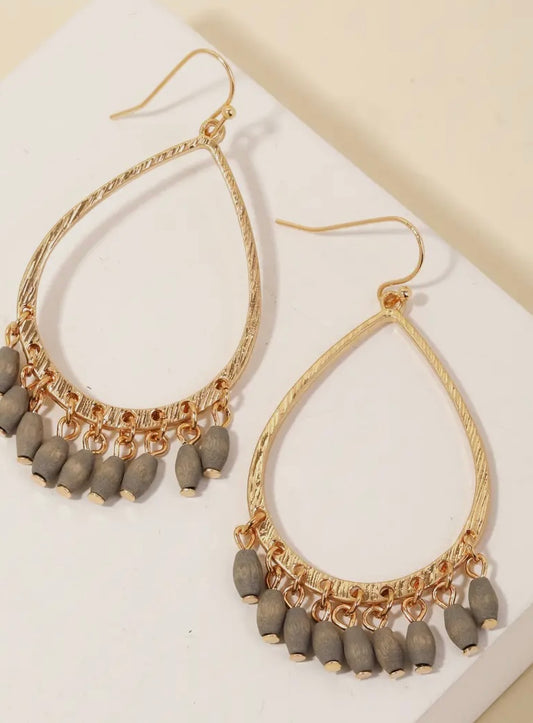 Gray Erica Earrings