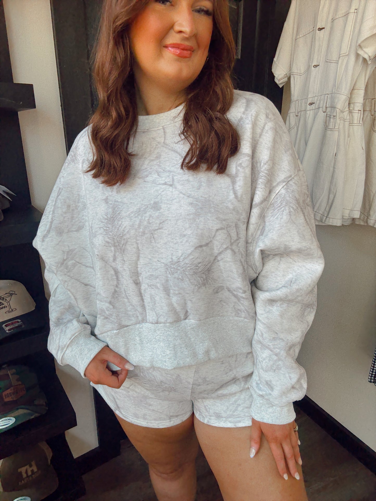 Chloe Camo Crewneck