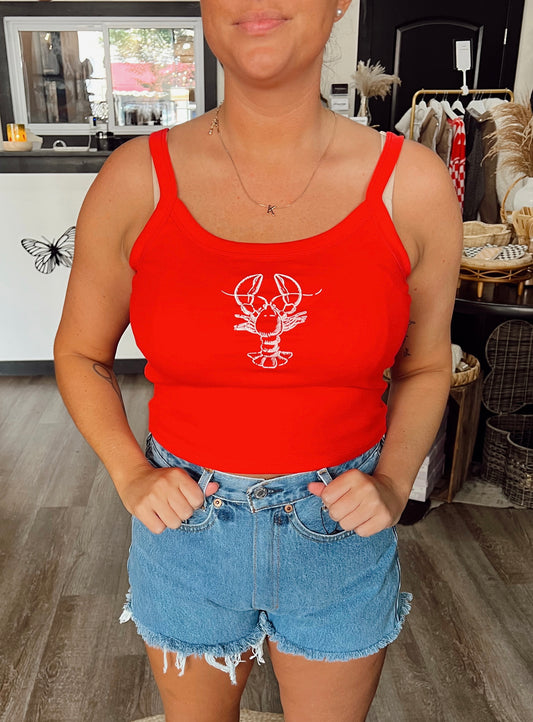 Lobster Cropped Tank