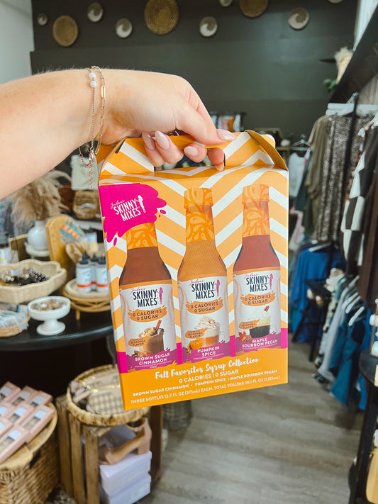 Fall Favorites Syrup Trio