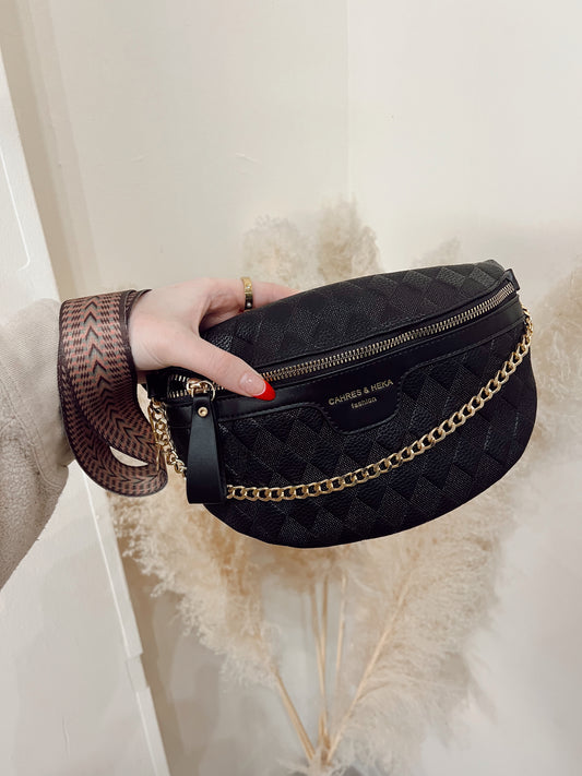 Black Everyday Belt Bag