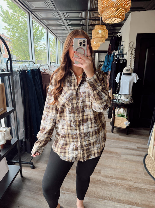 Bonfire Wash Flannel