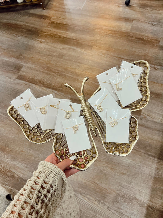 Initial Bubble Necklace