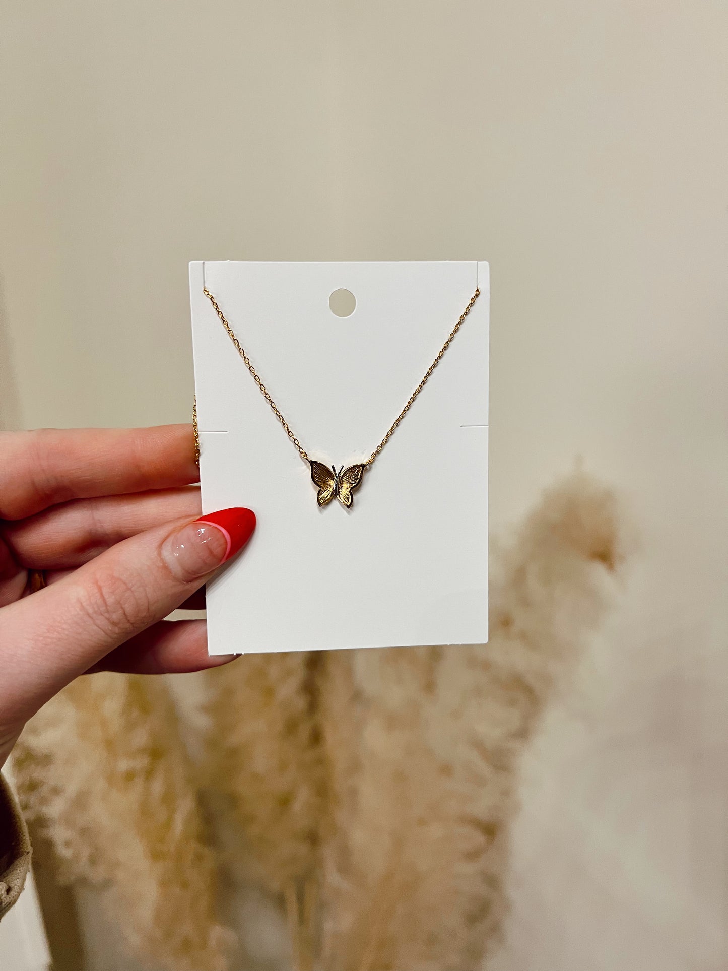 Dainty Butterfly Necklace