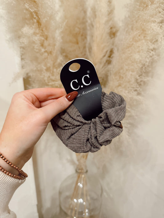 Earth Grey Scrunchie